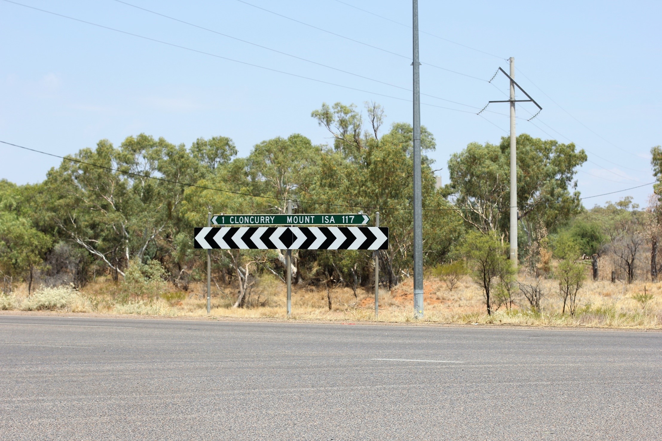 Approaching Cloncurry