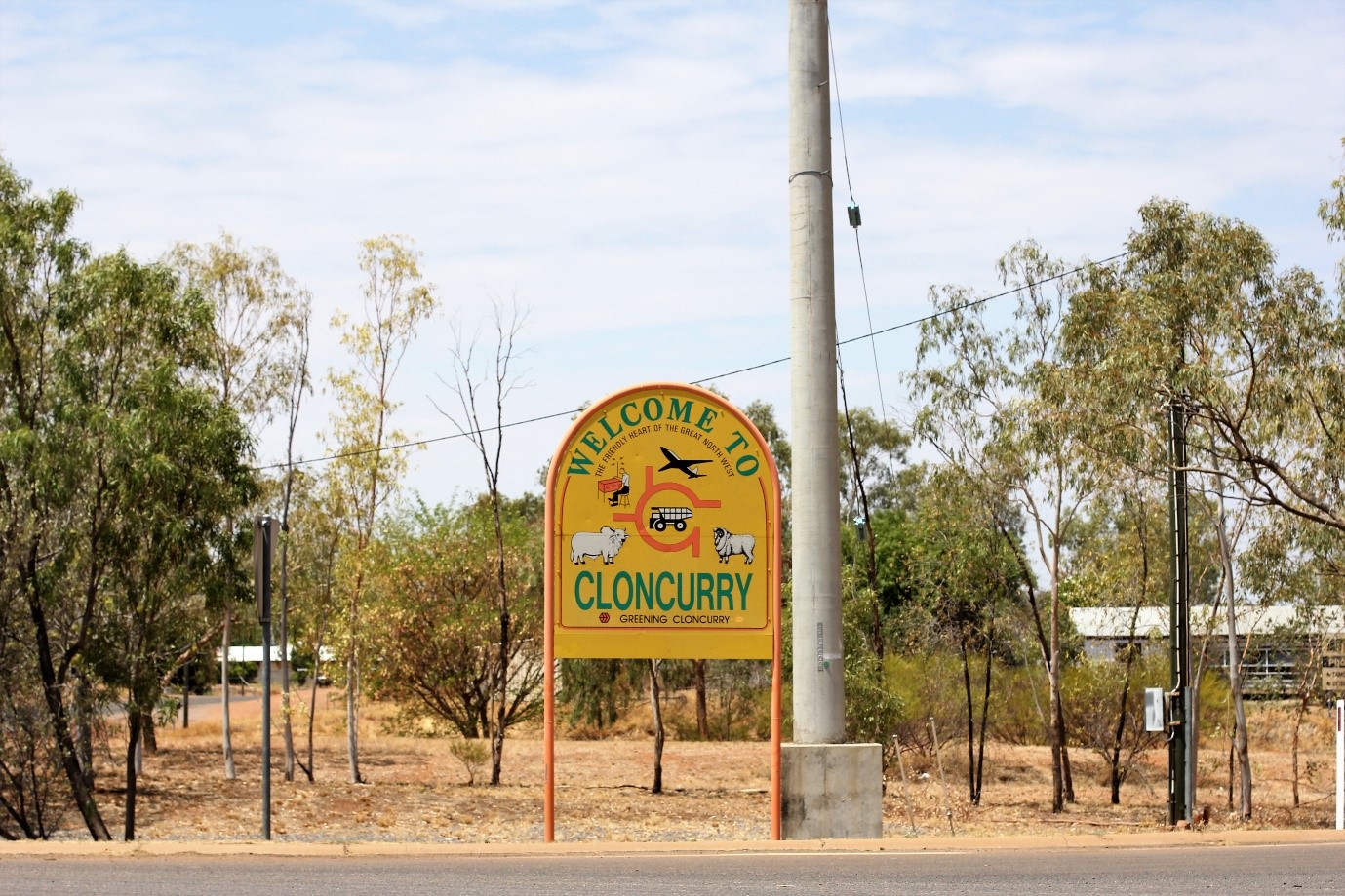 Entering Cloncurry