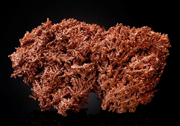 Native Copper Crystals