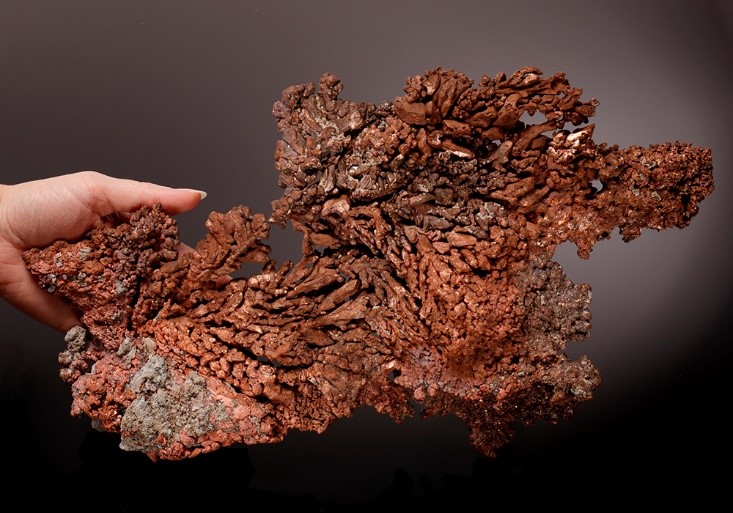 Native Copper Crystals