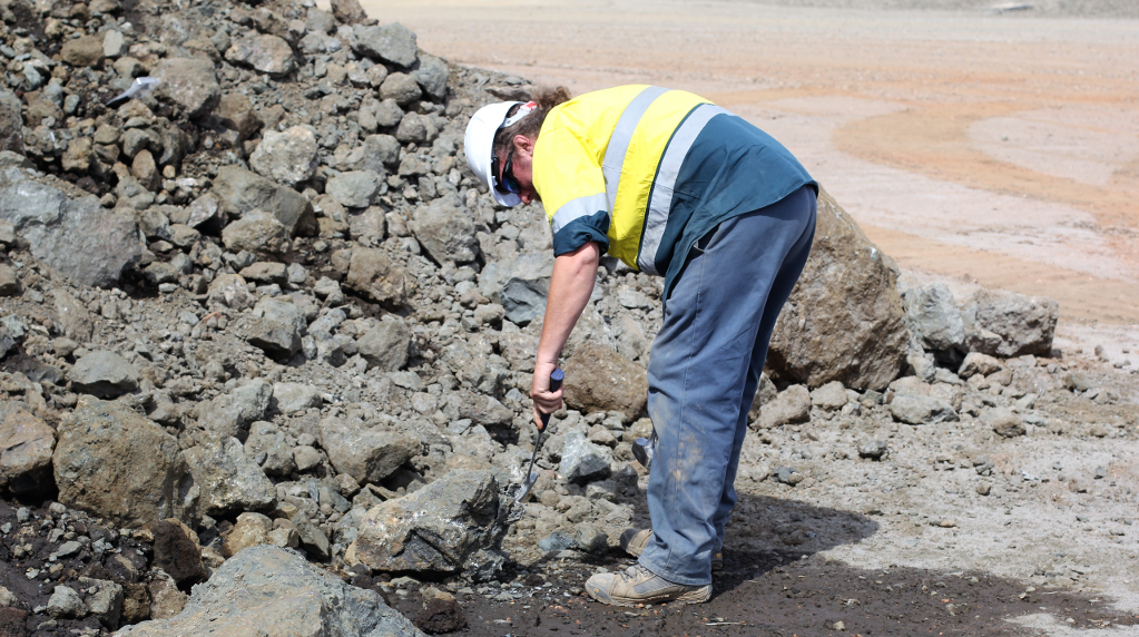 Inspecting Stockpiles