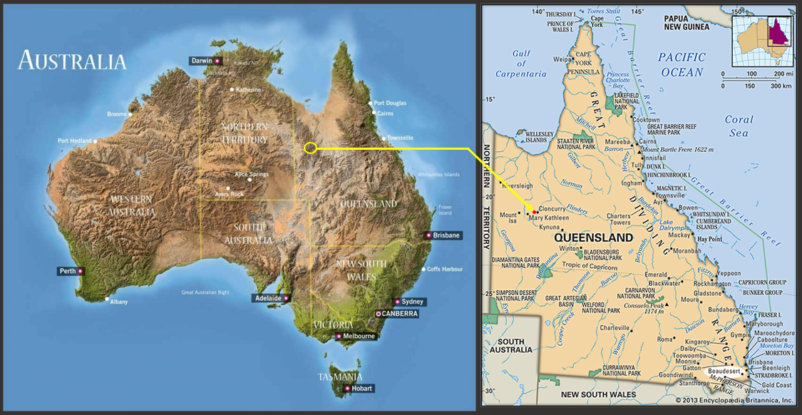 Rocklands Map