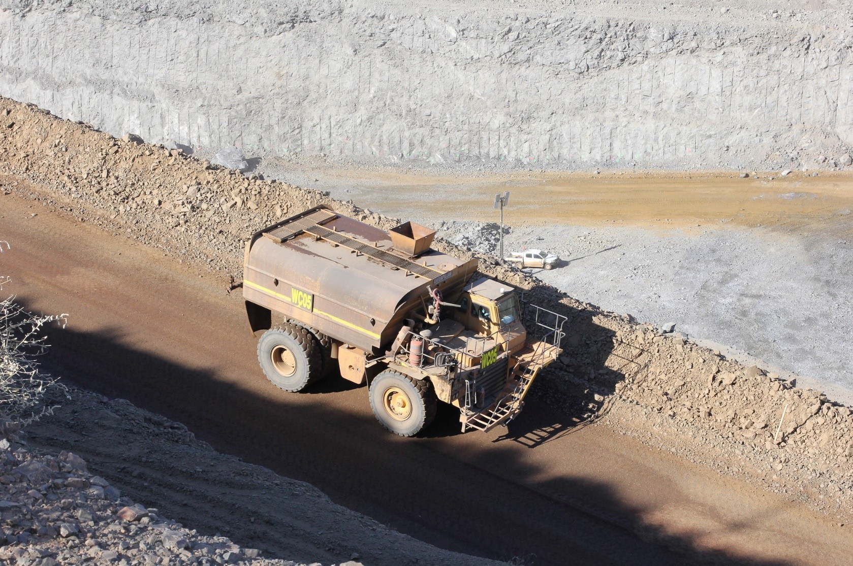Cloncurry Mine Trucks