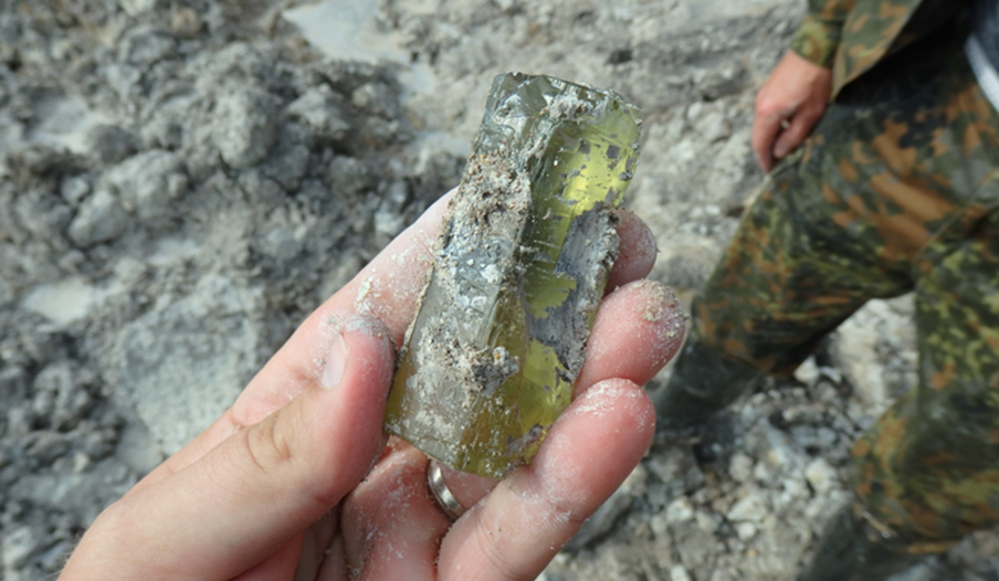 Lime Green Beryl