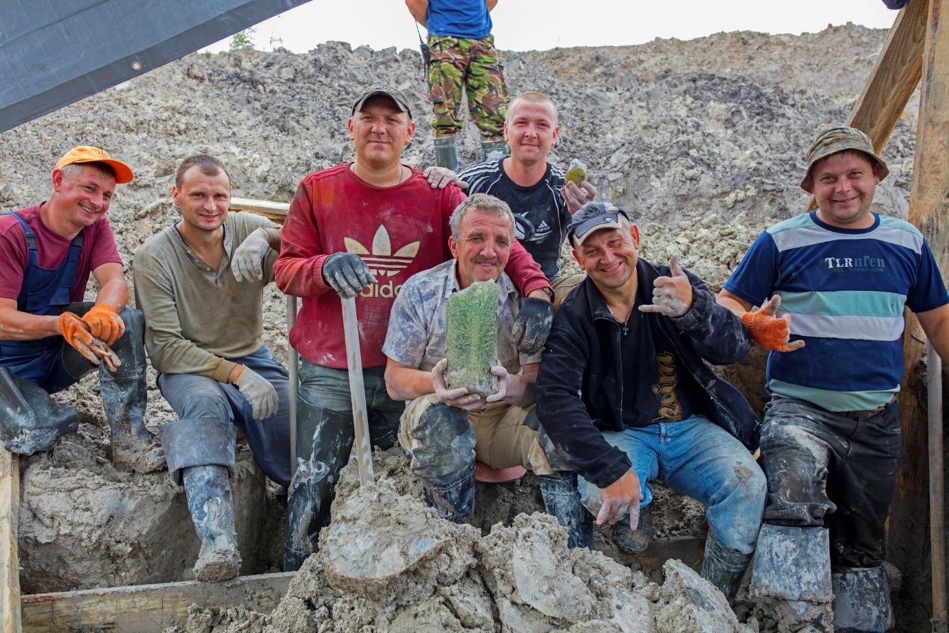 Volodarsk mining team