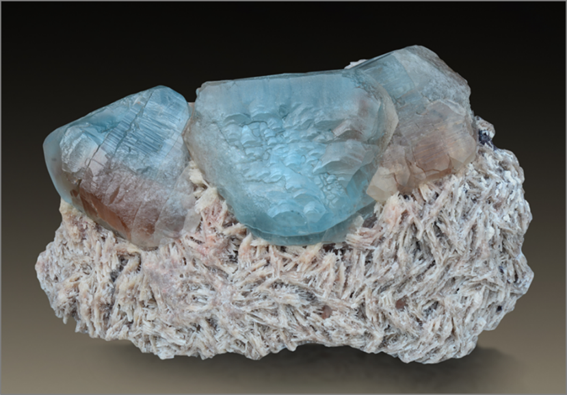 Topaz with Albite